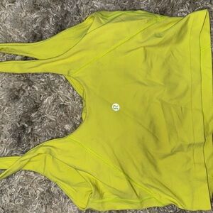 Lime Green Women's Lululemon Top